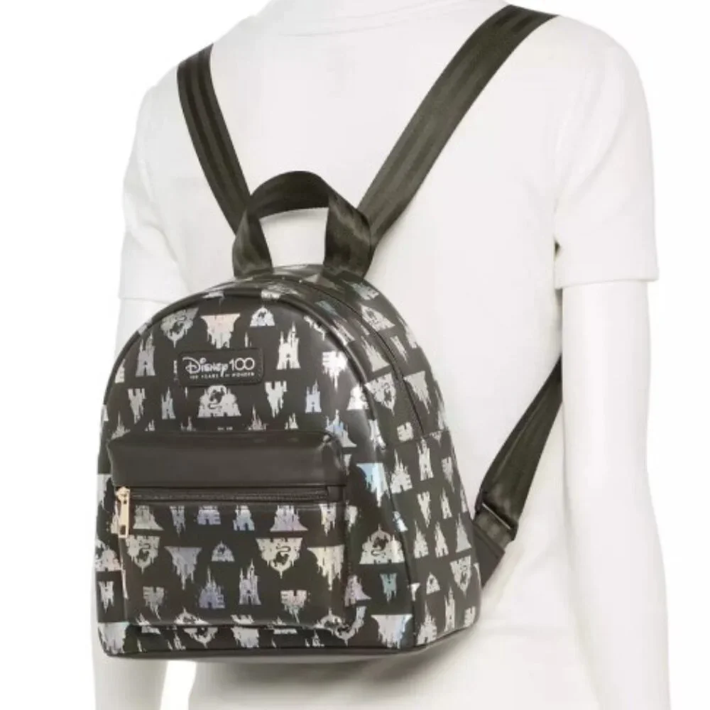NWT! Disney 100 Aladdin Limited Edition Metallic Mini Backpack Princess Jasmine